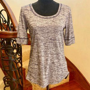 Athleta Stripe Breezy Tee